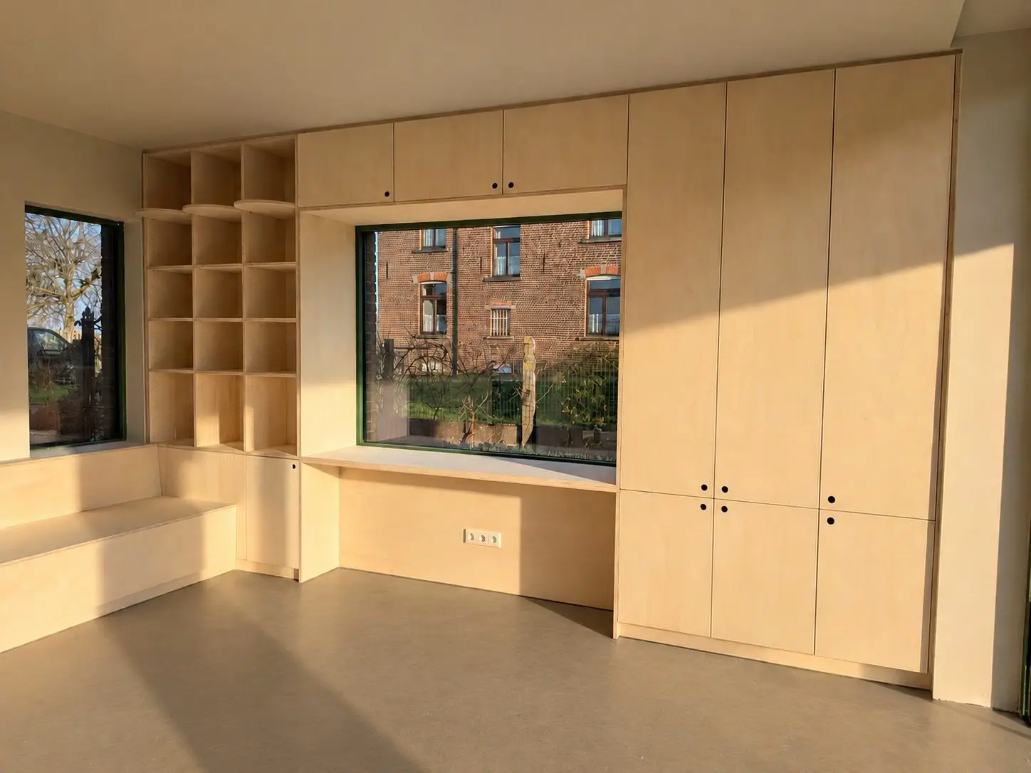 binnenkant maatwerk inbouwkasten